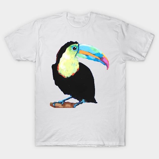 Toucan pastel T-Shirt by Kuhtina